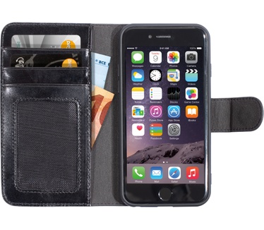 Mobiparts Excellent Wallet Case 2.0 Apple iPhone 6, iPhone 6S Jade Black