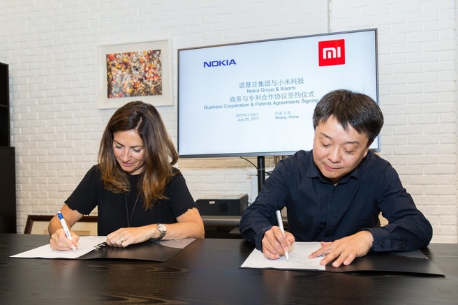 nokia xiaomi overeenkomst