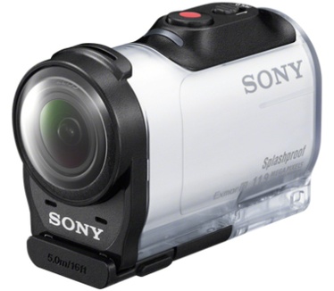 Sony Action Cam Mini met Wi-Fi en Live View-afstandsbedieningsset Wit