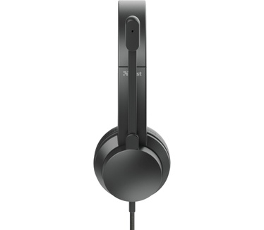 Trust HS-200 On-Ear USB Headset - BUSINESS MODEL (Zwart)