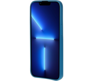 Mobiparts Silicone Cover Apple iPhone 13 Pro Blueberry Blue