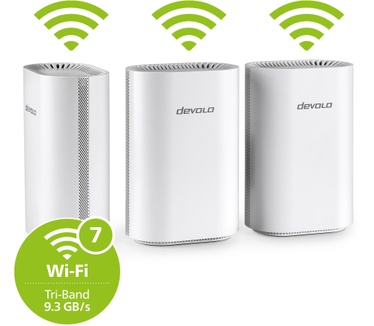Devolo WiFi 7 BE9300 Mesh-systeem 3-pak