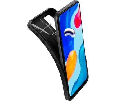 Spigen Rugged Armor (Redmi Note 11S / Note 11) Zwart