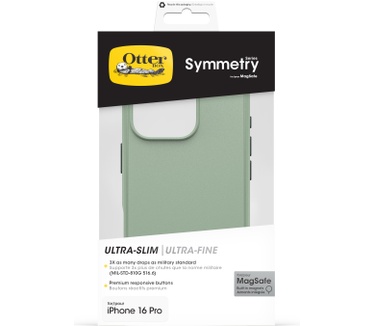 Otterbox Symmetry Series voor MagSafe voor Apple iPhone 16 Pro, Artichoke Heart