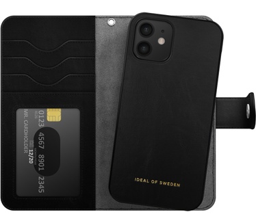 iDeal of Sweden Magnet Wallet+ (iPhone 12 Pro) Zwart