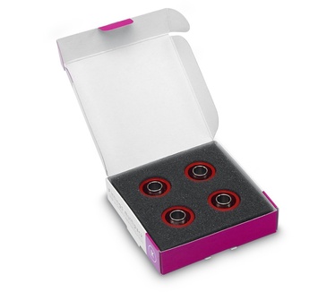 EK Water Blocks EK-ACF Fitting 10/16mm - Red (4-pack)