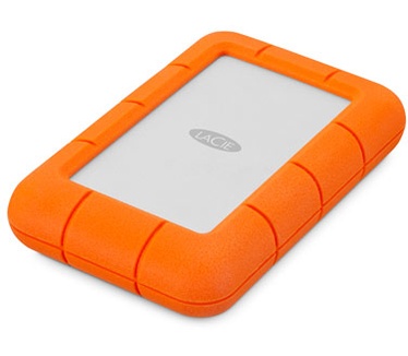LaCie Rugged Mini 1TB Oranje