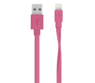 Belkin MIXIT&#8593; platte Lightning/USB-kabel Roze