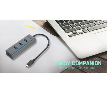 iTEC USB-C Metal 4-port HUB