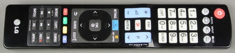 LG LM670S conventionele afstandsbediening