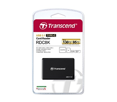 Transcend RDC8 geheugenkaartlezer