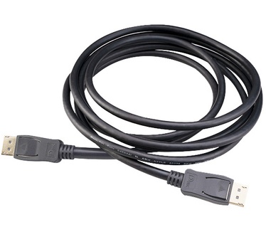 Akasa 8K DisplayPort to DisplayPort cable, 3m Zwart