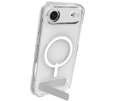 Zagg Crystal Palace Snap Kickstand (Button Cover) (iPhone 17) Transparant