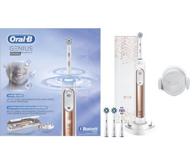 Oral-B Genius 10100S + 4 borstels Rose Gold