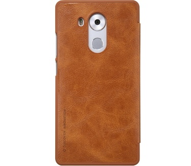 Nillkin Qin S-View Slim Book Case voor Huawei Mate 8 - Bruin
