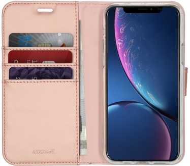 Accezz Wallet Softcase Bookcase iPhone 11 Pro - Rosé Goud (iPhone 11 Pro) Roze