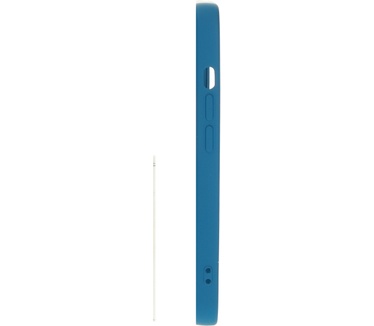 Mobiparts Silicone Cover Apple iPhone 13 Pro Blueberry Blue