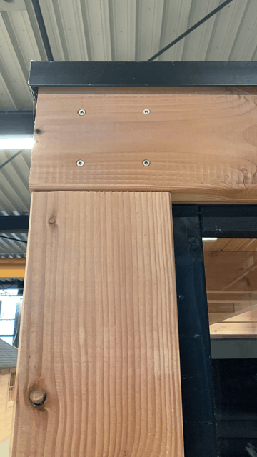 Azalp - voorbeeld montage ringbalken op staander