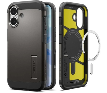 Spigen Tough Armor T (MagFit) (iPhone 17 Pro) Zwart