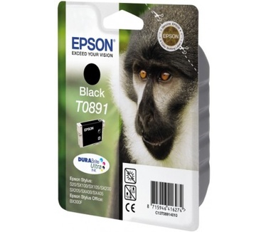Epson inktpatroon Black T0891 DURABrite Ultra Ink