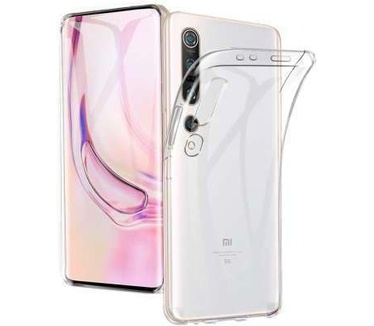 qMust Xiaomi Mi 10 Pro Flexibel Hoesje Transparant