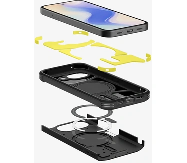 Spigen Spigen Tough Armor MagFit Back Cover Zwart Google Pixel 10a