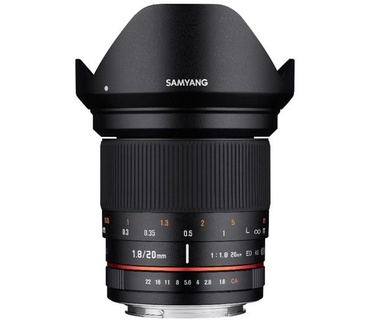 Samyang Optics 20mm F1.8 ED AS UMC (MFT)