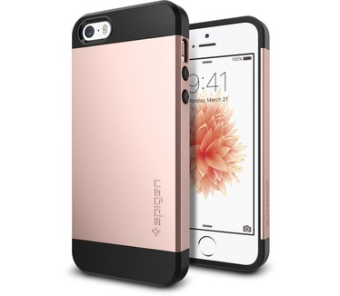 Spigen Slim Armor Apple iPhone SE Case - 041CS20176 - Rose Gold