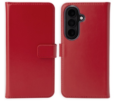 Selencia Echt Leren Bookcase Samsung Galaxy S26 Plus - Rood