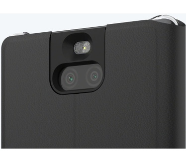 Sony Xperia 10 Style Cover Stand SCSI10 (Xperia 10) Zwart