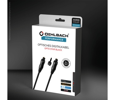 Oehlbach Opto Star Black 200 Zwart