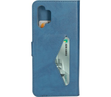 Mobiparts Classic Wallet Case Samsung Galaxy A32 5G (2021) Steel Blue (Galaxy A32 5G (2021)) Blauw