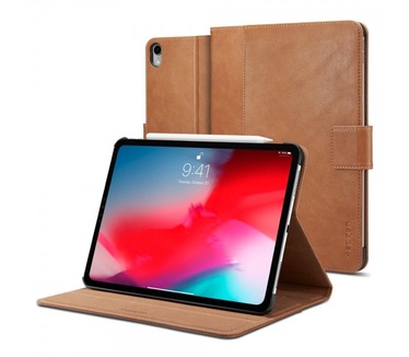 Spigen Stand Folio Apple iPad Pro 12.9 2018 Case Bruin