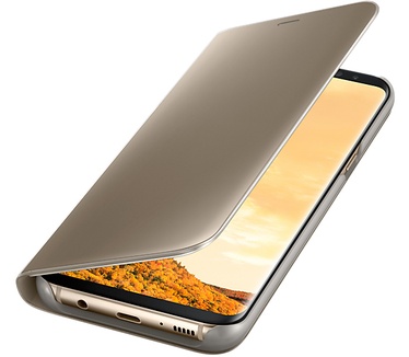 Samsung Galaxy S8 Plus Clear View Cover (Galaxy S8+) Goud