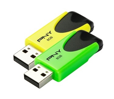 PNY N1 Attaché Twin Pack 8GB