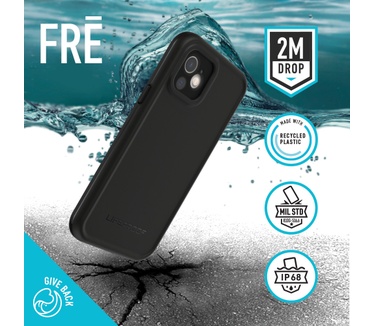 Otterbox FRE Series voor Apple iPhone 12, zwart