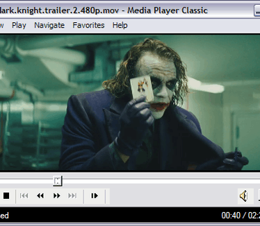 Media Player Classic screenshot (481 pix)
