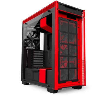 NZXT H700 Zwart/Rood