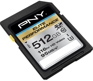 PNY Elite Performance 512GB SDXC Class 10 UHS-I U3