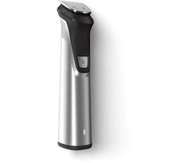 Philips Multigroom Series 7000 14 hulpstukken 14-in-1, gezicht, haar en lichaam. Kleur van het product: Grijs, Minimale haarlengte: 3 mm, Maximale haarlengte: 7 mm. Gebruikstijd: 180 min, Type accu/batterij: Ingebouwde accu, Oplaadtijd: 1 uur. Verbinding