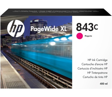 HP 843C PageWide XL magenta inktcartridge, 400 ml