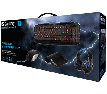 Sandberg Gaming Starter Kit (Qwerty NO)