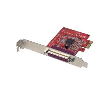 Lindy 1-Port PCIe Parallel Card
