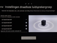 LG Sound Suite - set-up via tv