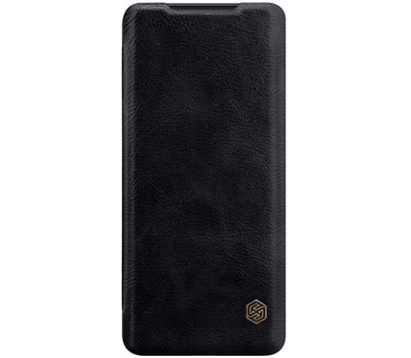 Nillkin Qin PU Leather Book Case Samsung Galaxy S20 Ultra - Zwart Zwart