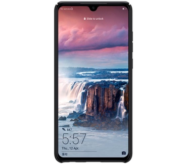 Nillkin Frosted Shield Hard Case voor Huawei P30 - Zwart  Zwart