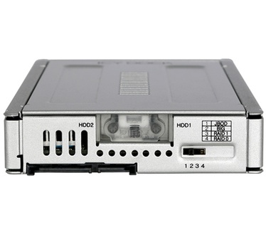 Icy Dock Adapter IcyDock 2x2.5 Inch->3.5 Inch SATAIII SSD&HDD RAID