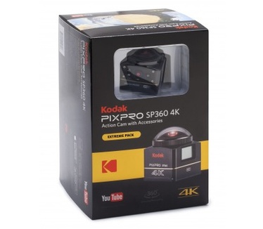 Kodak PixPro SP360 4K - Extreme Pack Zwart