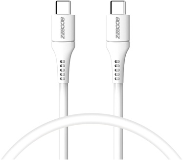 Accezz USB-C naar USB-C kabel - 0,2 meter - Wit