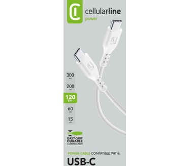 Cellular Line USBDATACUSBC-CW Wit